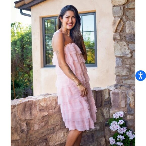 Anthropologie Eva Franco Victorie tulle mini dress - Picture 4 of 11